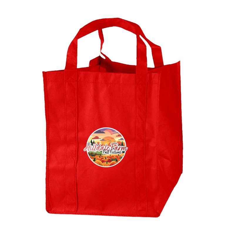 Custom Garyline® Big Grocer Super Non-Woven Tote with logo - 3