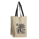 Custom Garyline® Brunch Cotton Grocery Tote with logo