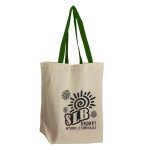 Custom Garyline® Brunch Cotton Grocery Tote with logo - 2