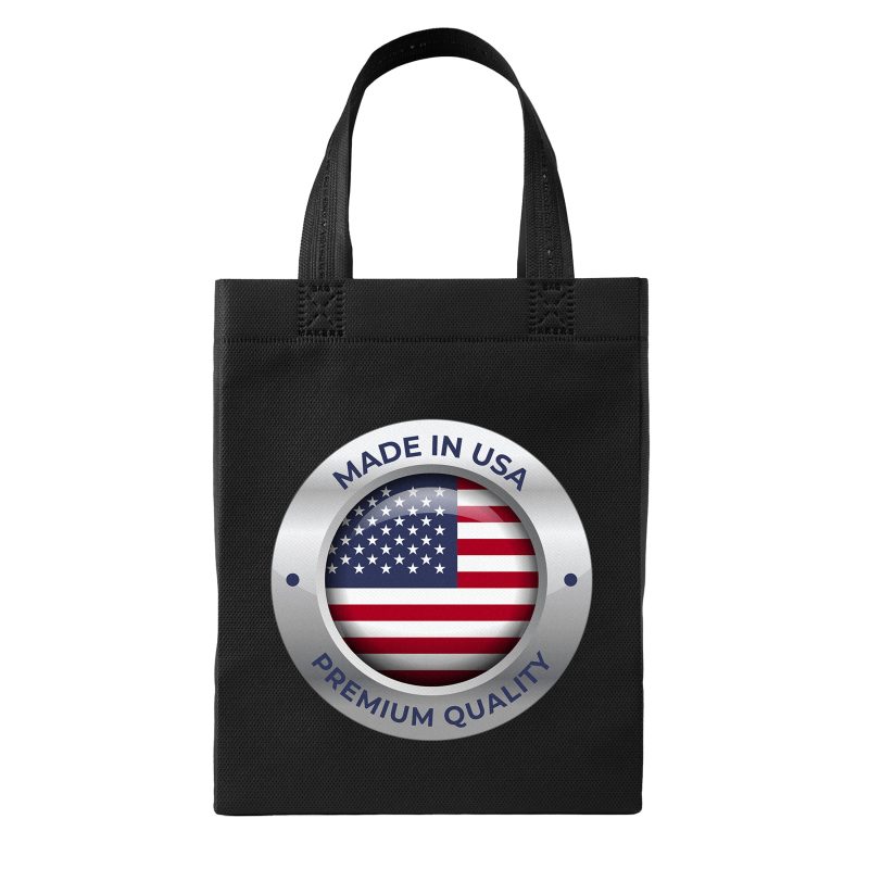 Custom Glory™ - USA Made Non-Woven Tote - ColorVista with logo - 2