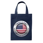 Custom Glory™ - USA Made Non-Woven Tote - ColorVista with logo - 5