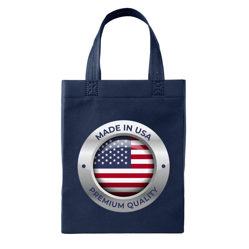 Custom Glory™ - USA Made Non-Woven Tote - ColorVista with logo - 5