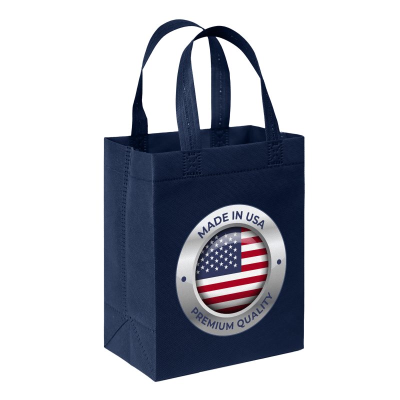 Custom Glory™ - USA Made Non-Woven Tote - ColorVista with logo - 6