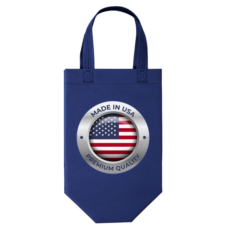 Custom Glory™ - USA Made Non-Woven Tote - ColorVista with logo - 7