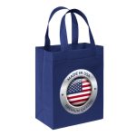 Custom Glory™ - USA Made Non-Woven Tote - ColorVista with logo - 8
