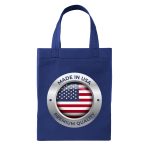 Custom Glory™ - USA Made Non-Woven Tote - ColorVista with logo - 9