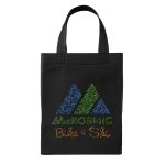 Custom Glory™ - USA Made Non-Woven Tote - Sparkle with logo - 2