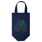 Custom Glory™ - USA Made Non-Woven Tote - Sparkle with logo - 4