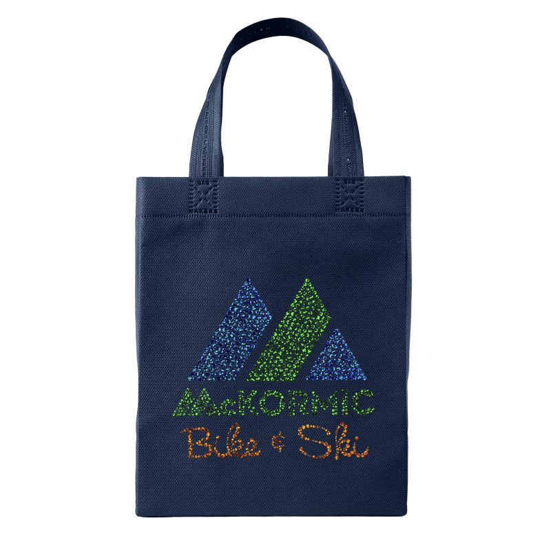 Custom Glory™ - USA Made Non-Woven Tote - Sparkle with logo - 6
