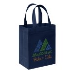 Custom Glory™ - USA Made Non-Woven Tote - Sparkle with logo - 7