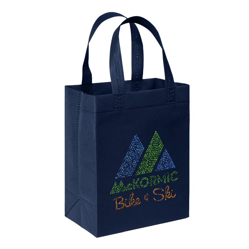 Custom Glory™ - USA Made Non-Woven Tote - Sparkle with logo - 7
