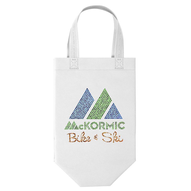Custom Glory™ - USA Made Non-Woven Tote - Sparkle with logo - 8