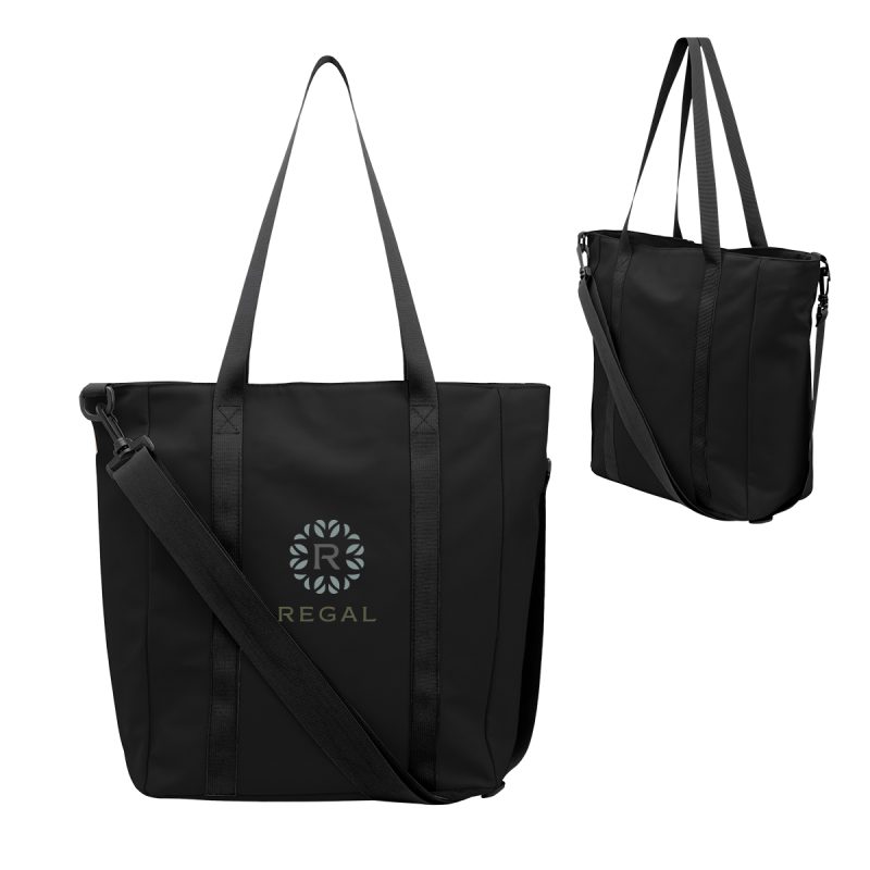 Custom Hudson Rpet Leatherette Computer Tote Bag with logo - 4