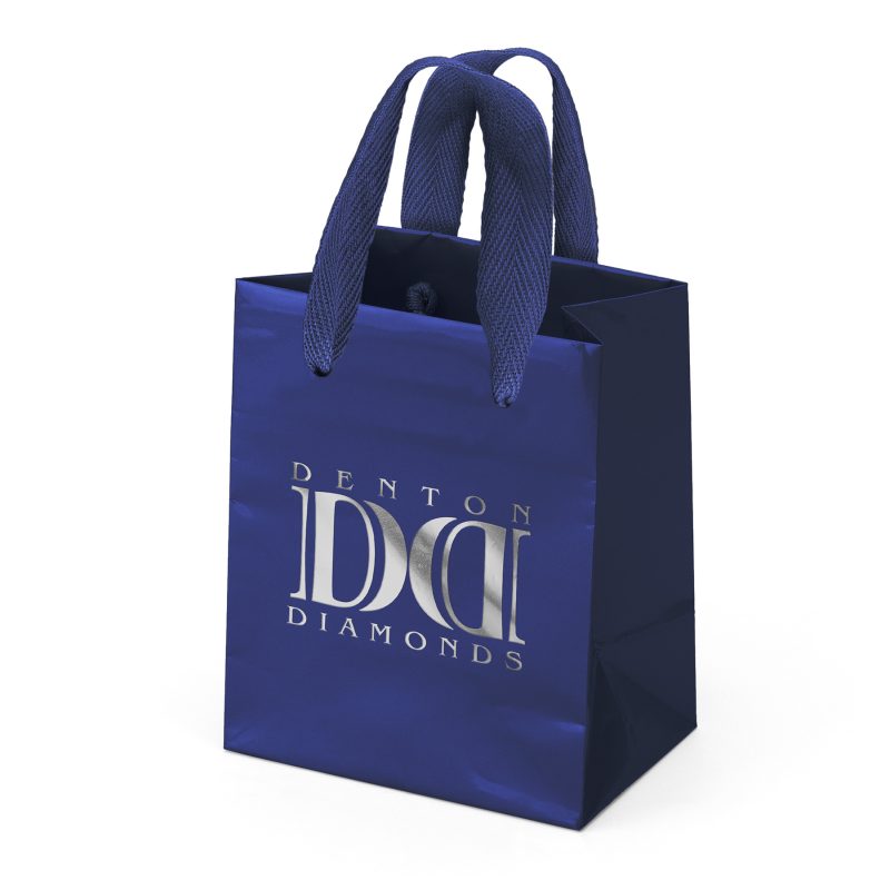 Custom Jewel™ - Gloss Eurotote - Foil Print with logo - 2