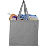 Custom Laminated Cotton Shopper Tote with logo - 7