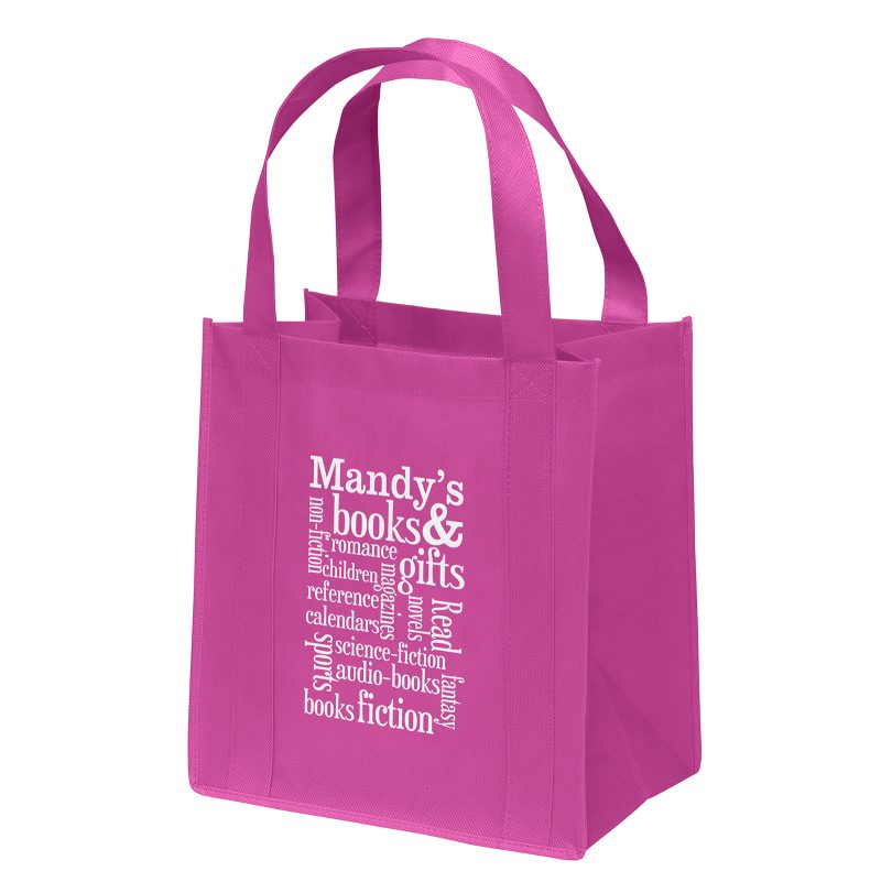 Custom Little Thunder® - Non-Woven Tote - Screen Print with logo - 4