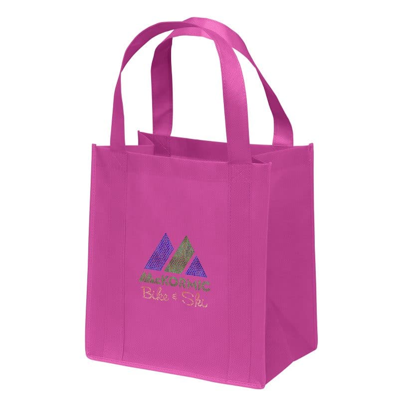Custom Little Thunder® - Non-Woven Tote - Sparkle with logo - 4