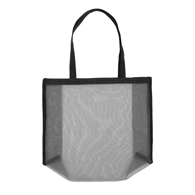 Custom MeshLine Shopper Tote Bag with logo - 7