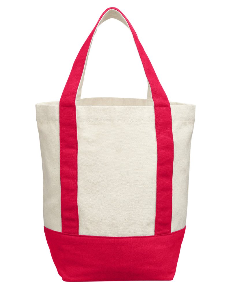 Custom Mini Recycled Cotton Tote Bag with logo - 8