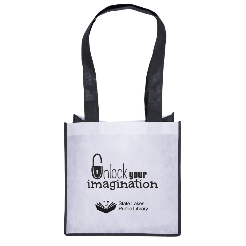 Custom Monet - PET Non-Woven Tote - Screen Print with logo - 2