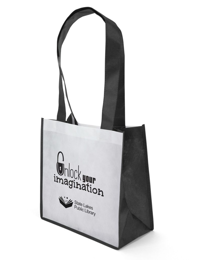 Custom Monet - PET Non-Woven Tote - Screen Print with logo