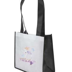 Custom Monet - PET Non-Woven Tote - Sparkle with logo