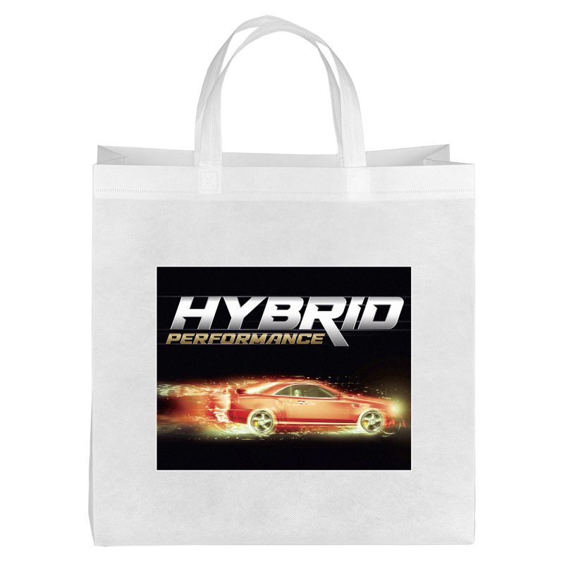 Custom Ocean™ - R-PET Non-Woven Totes - ColorVista with logo - 3