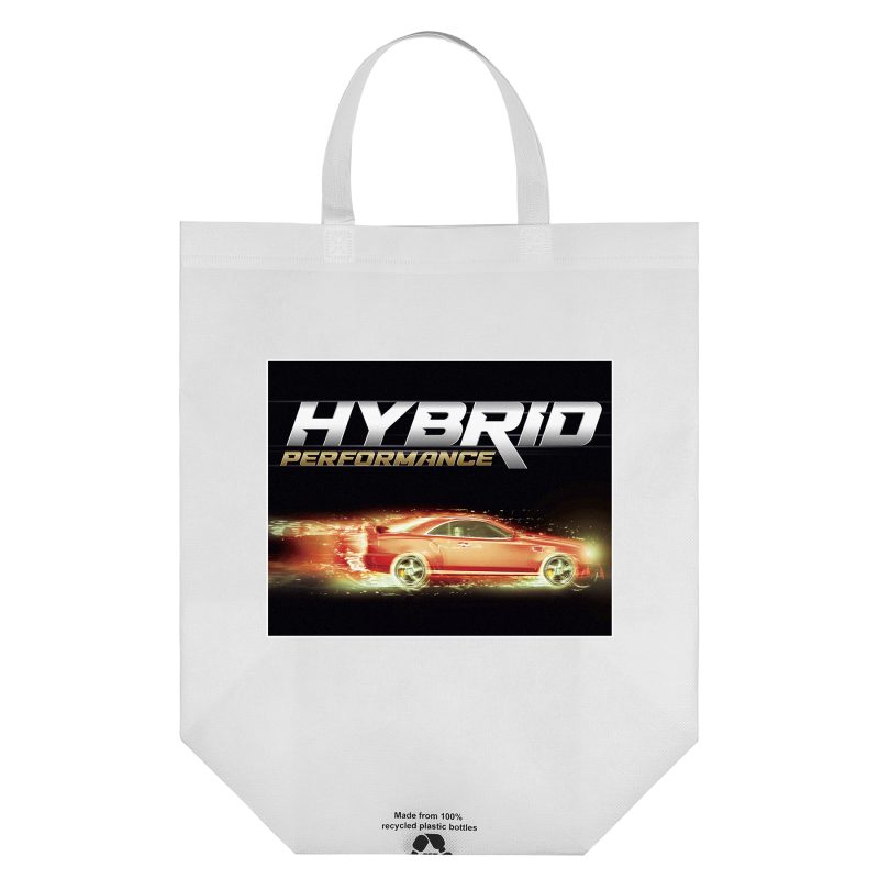 Custom Ocean™ - R-PET Non-Woven Totes - ColorVista with logo
