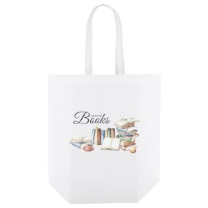 Custom Opal - Laminated Non-Woven Tote - Dynamic Color with logo