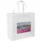 Custom Patriot™ - USA Made Non-Woven Tote - Dynamic Color with logo - 2