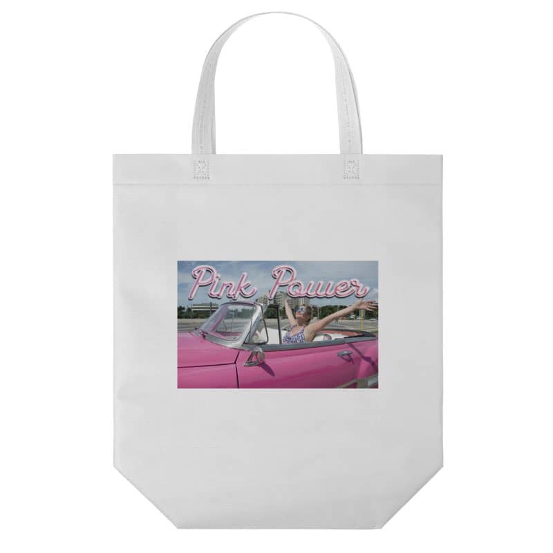 Custom Patriot™ - USA Made Non-Woven Tote - Dynamic Color with logo