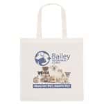 Custom Penny™ R-PET Poly-Cotton Tote - Sublimation with logo