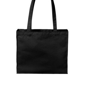 Custom Port Authority® Cotton Canvas Shopper Tote with logo