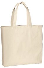 Custom Port Authority® - Ideal Twill Convention Tote. with logo
