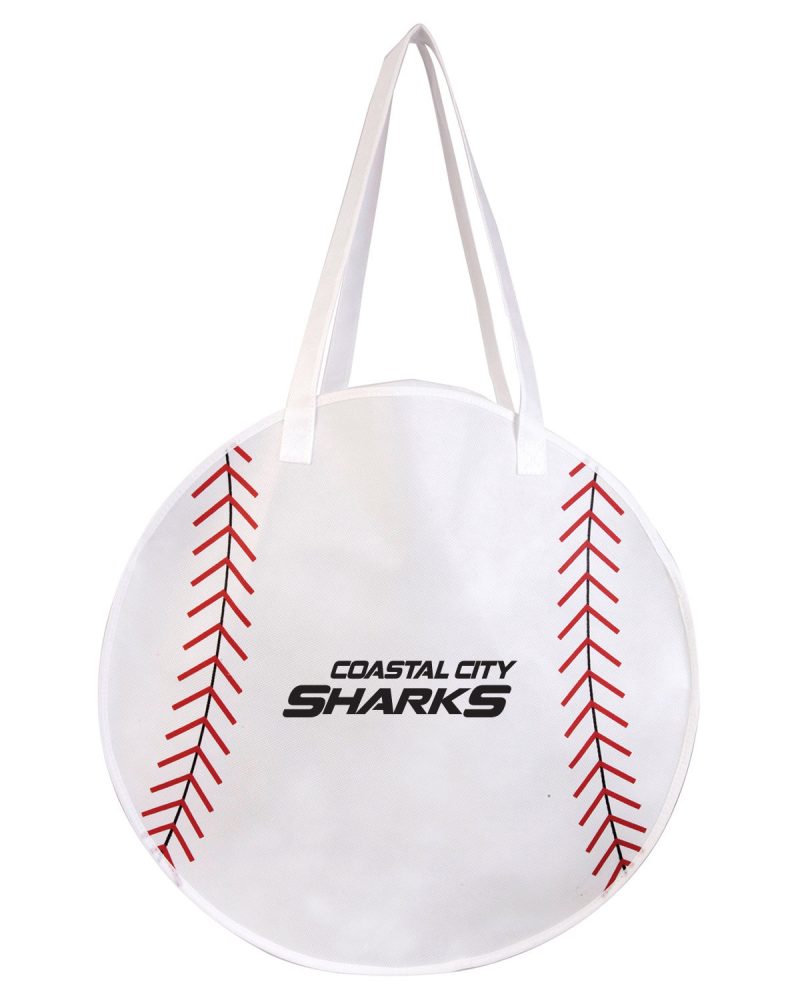 Custom RallyTotes Baseball Tote Bag with logo