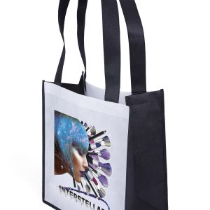 Custom Renoir - PET Non-Woven Tote - ColorVista with logo