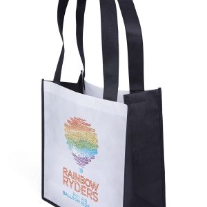 Custom Renoir - PET Non-Woven Tote - Sparkle with logo