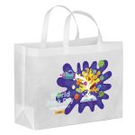 Custom Sea™ - R-PET Non-Woven Totes - ColorVista with logo - 7