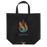 Custom Sea™ - R-PET Non-Woven Totes - Sparkle with logo
