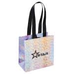 Custom Star™ - Iridescent Eurotote - Foil Print with logo - 2