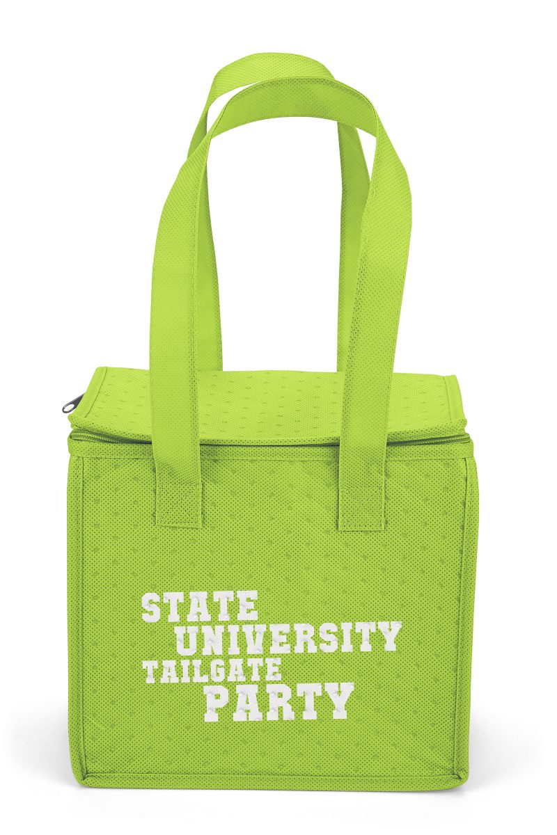 Custom Therm-O Cooler™ - Insulated Tote - Screen Print with logo - 8
