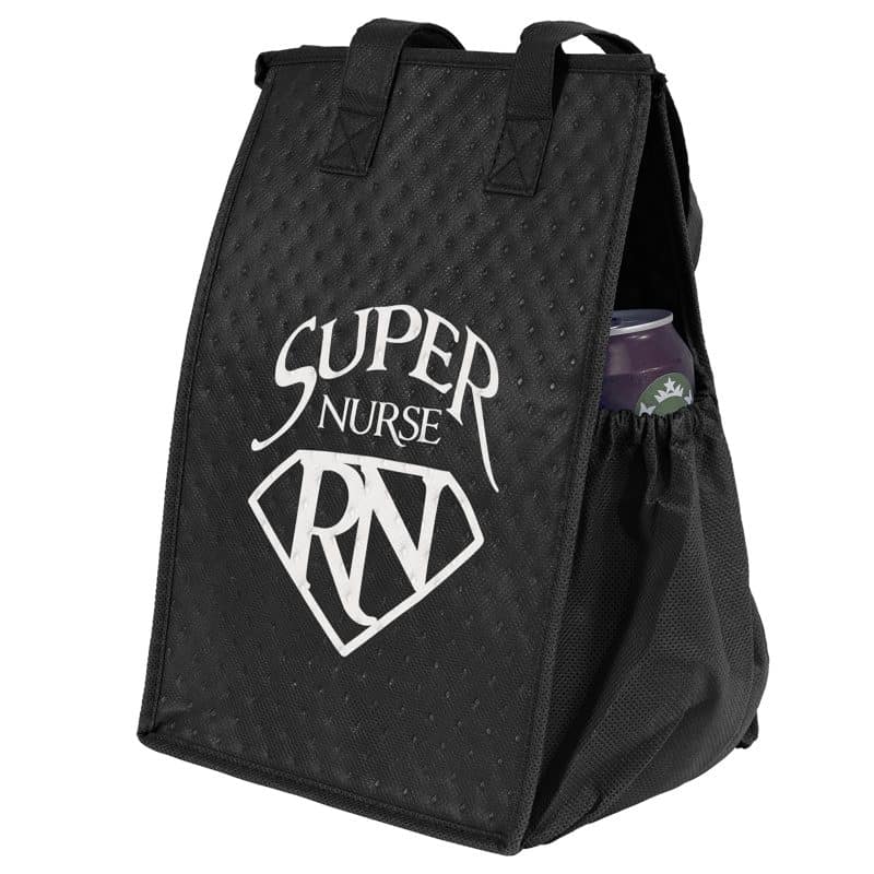 Custom Therm-O-Snack™ - Insulated Tote - Screen Print with logo - 2