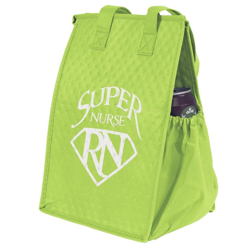 Custom Therm-O-Snack™ - Insulated Tote - Screen Print with logo - 8