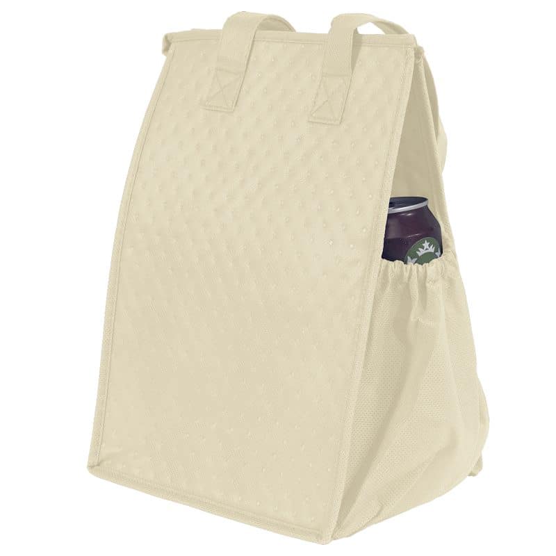 Custom Therm-O-Snack™ - Insulated Tote - Sparkle with logo - 1