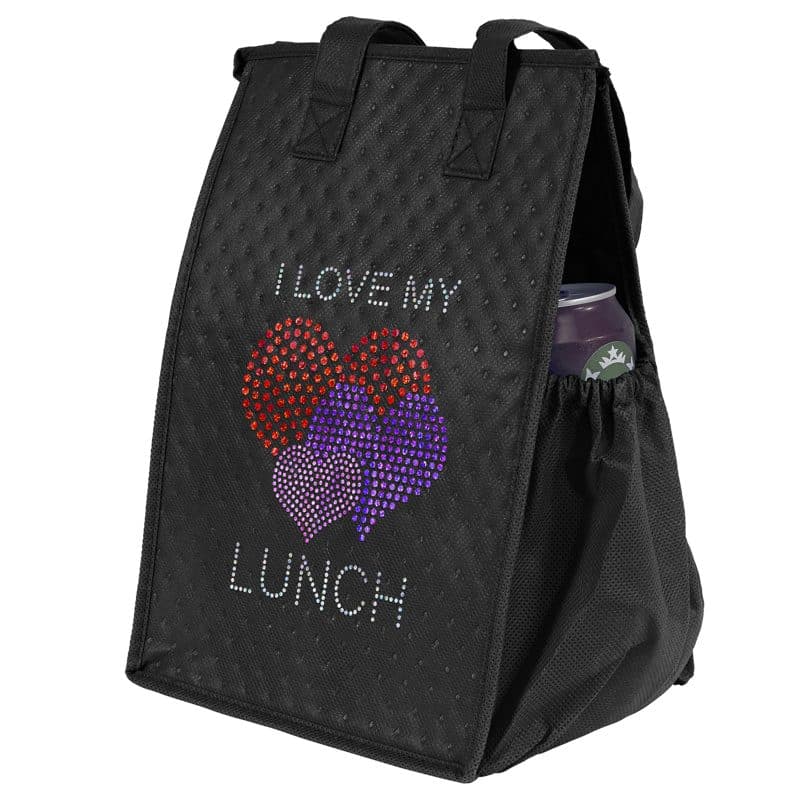 Custom Therm-O-Snack™ - Insulated Tote - Sparkle with logo - 2