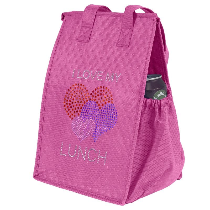 Custom Therm-O-Snack™ - Insulated Tote - Sparkle with logo - 4