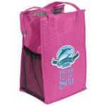 Custom Therm-O-Super Snack™ - Insulated Tote - ColorVista with logo - 2