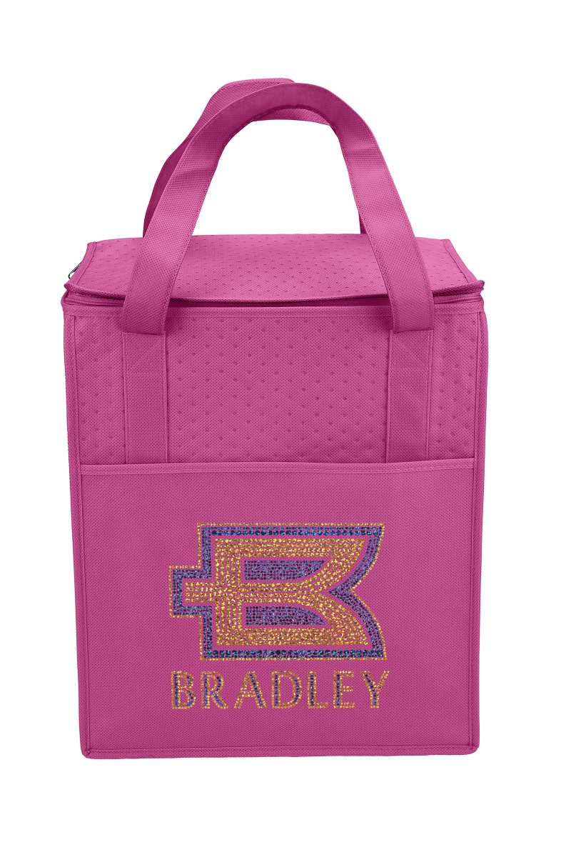 Custom Therm-O Super Tote™ - Insulated Tote - Sparkle with logo - 2