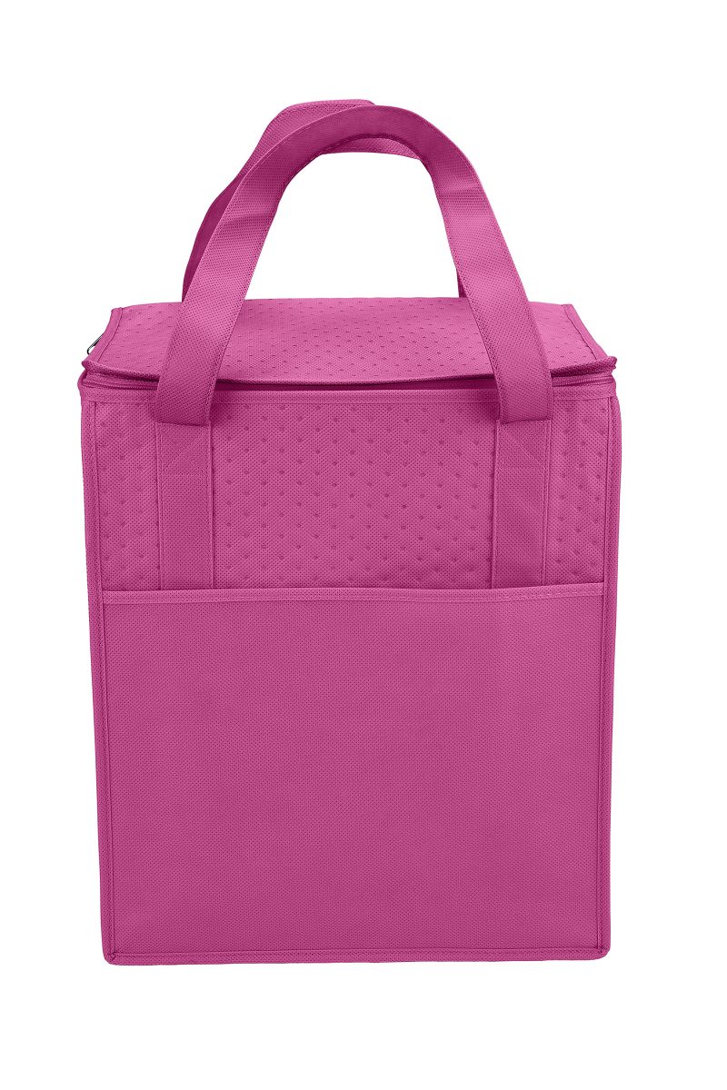 Custom Therm-O Super Tote™ - Insulated Tote - Sparkle with logo - 3