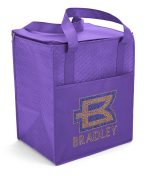 Custom Therm-O Super Tote™ - Insulated Tote - Sparkle with logo - 4